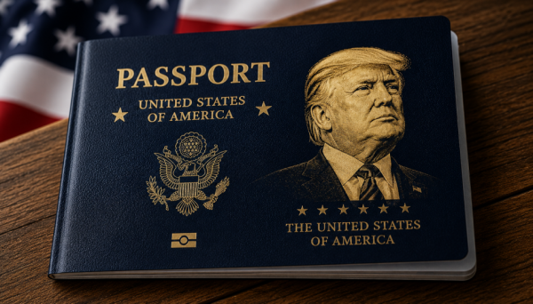 Трамп представил новый «патриотический паспорт» к юбилею независимости США Трамп представил новый «патриотический паспорт» к юбилею независимости США