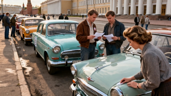 Финал Кубка РАФ по ралли классических авто проходит в Петербурге Финал Кубка РАФ по ралли классических авто проходит в Петербурге